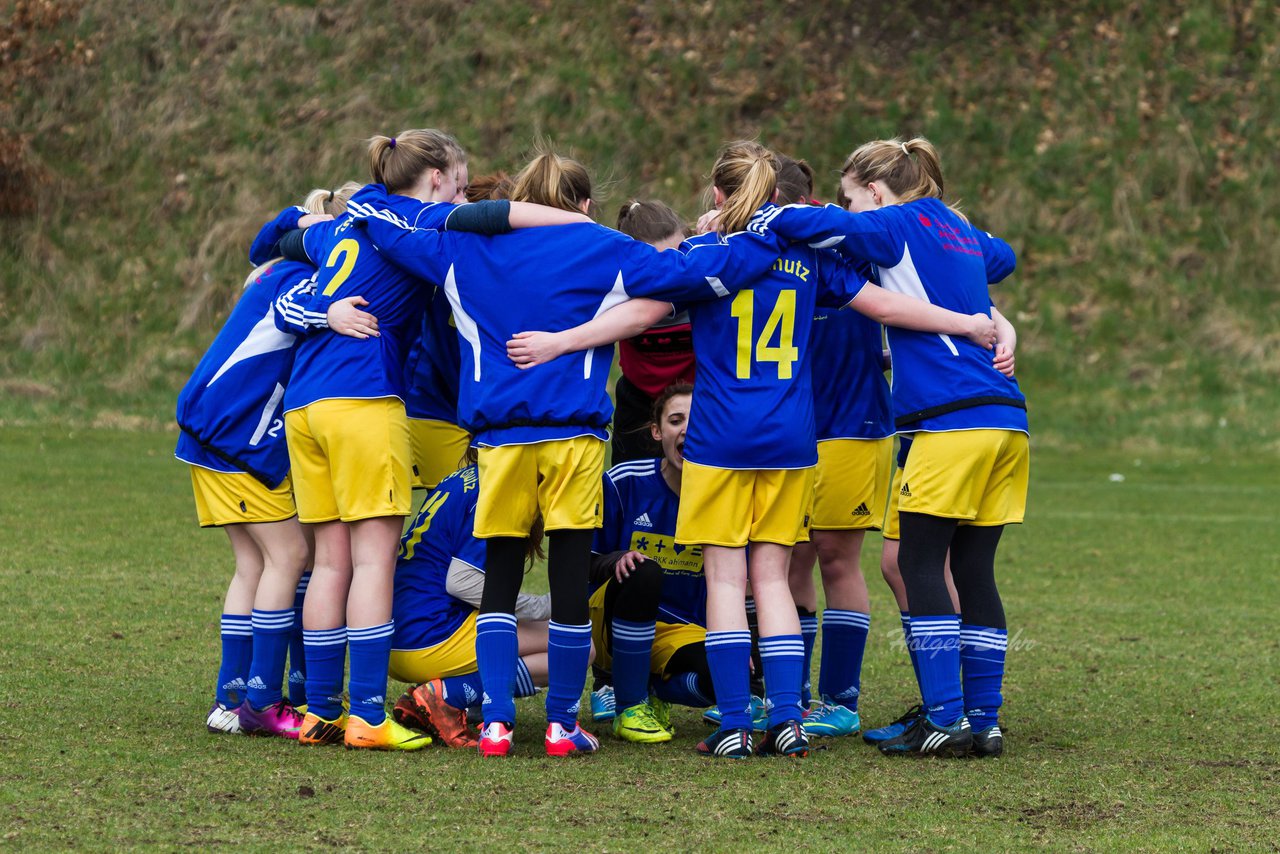 Bild 422 - B-Juniorinnen Tus Tensfeld - TSV Gnutz o.W. : Ergebnis: 1:3